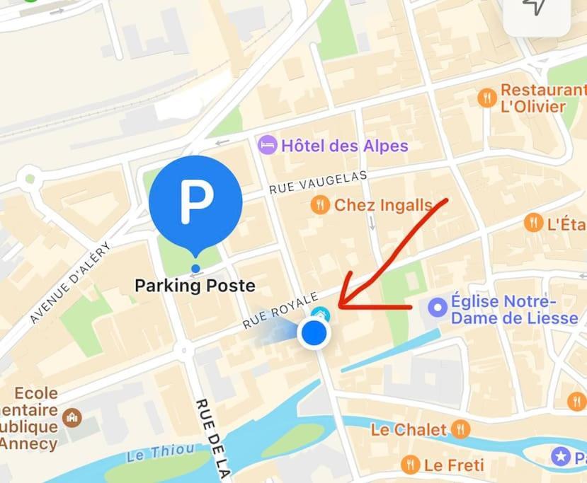 Apartament La Petite Venise Des Alpes, Ultra Centre 1 A 5 Pers Annecy Zewnętrze zdjęcie